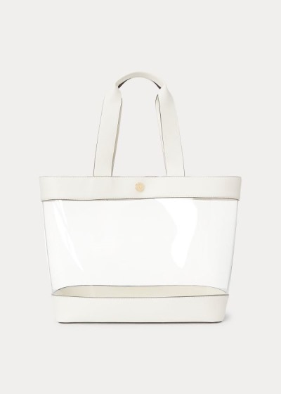 Ralph Lauren Clear Medium Tote Bag Dame Danmark (FIJOL6398)